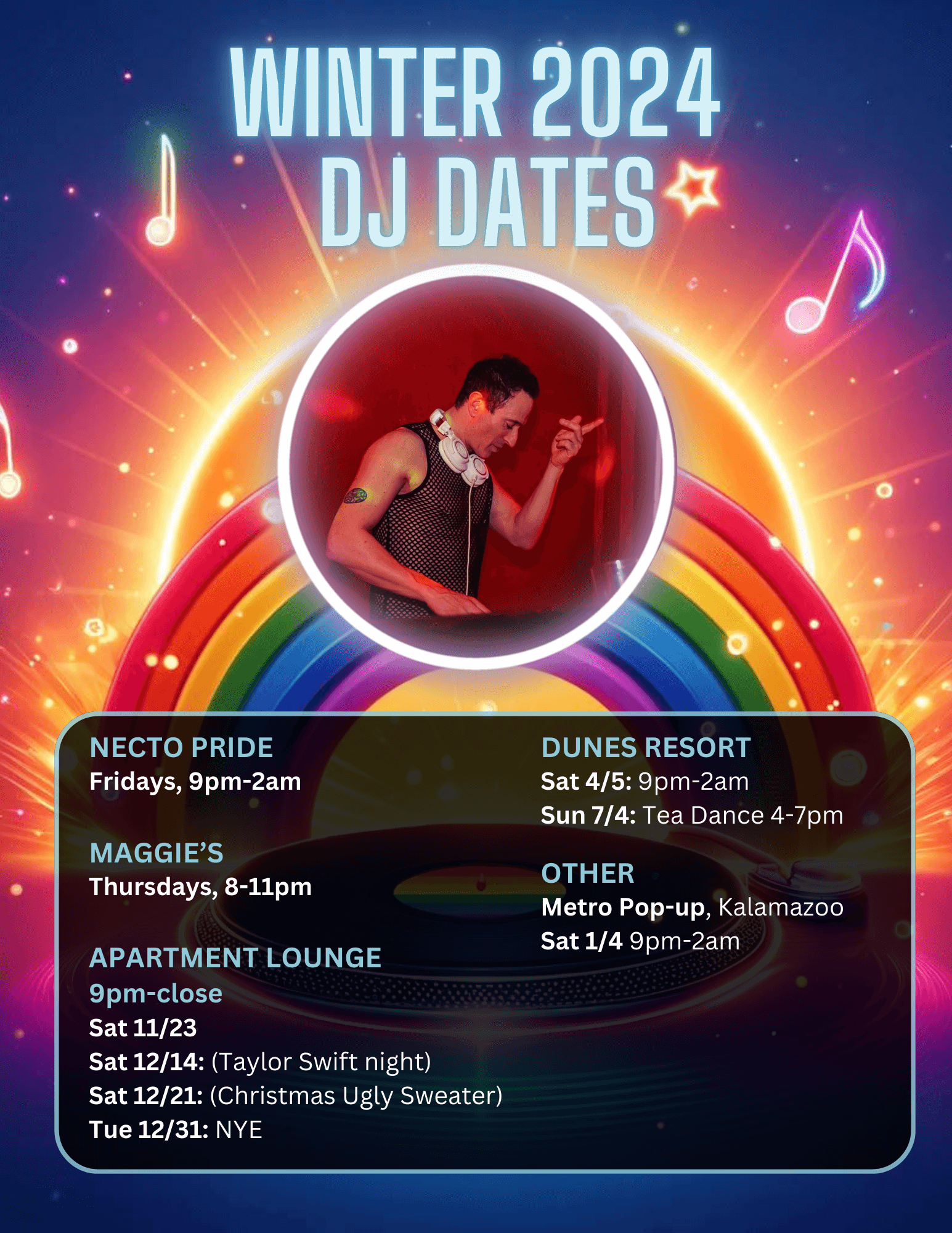 DJ DigiMark Winter 2024 Dates