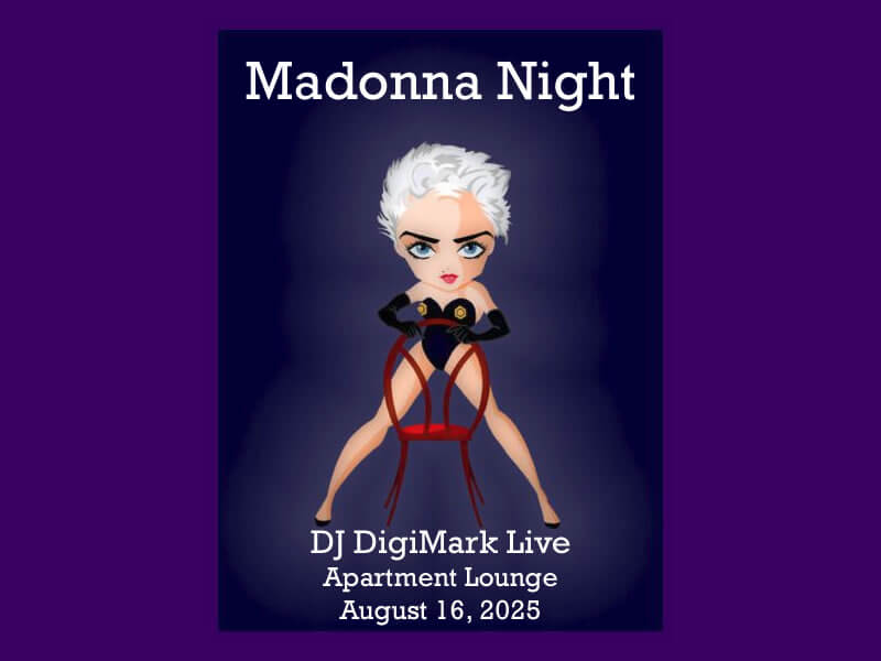 Madonna Night with DJ DigiMark - Live DJ Set Recording